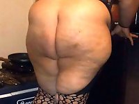 Elderly women stimulating themselves