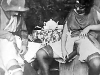 Voluptuous experienced mistresses are baring it all on pix