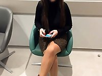 Sexual babe looks excited