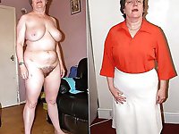 Mature lass is revealing her pussy