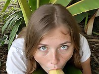 A married woman who has just gotten a divorce having sex in different positions.