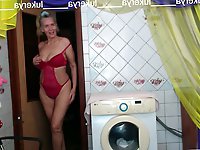 The middle-aged but sexy body of the cheerful Lukerya 06-02