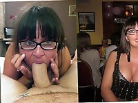 Glamorous mature dames are taking off their underwear for a photoshoot