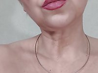 Busty Aimee Hot MILF amp dildo in her asshole