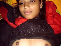 Blonde tarts are posing seminaked