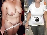 Libidinous mature ladies are taking off their underwear