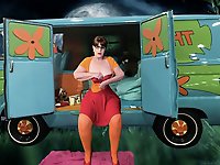 Blonde old mommies were hammered