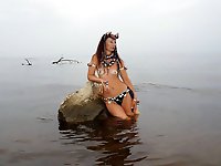 Hottest lass is touching herself