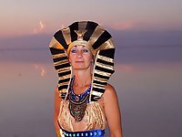 Colorful Elton Evening in Egypt style